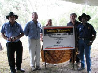 Kaanju Ngaachi Wenlock and Pascoe Rivers IPA dedication. Photo: © Chuulangun Aboriginal Corporation
