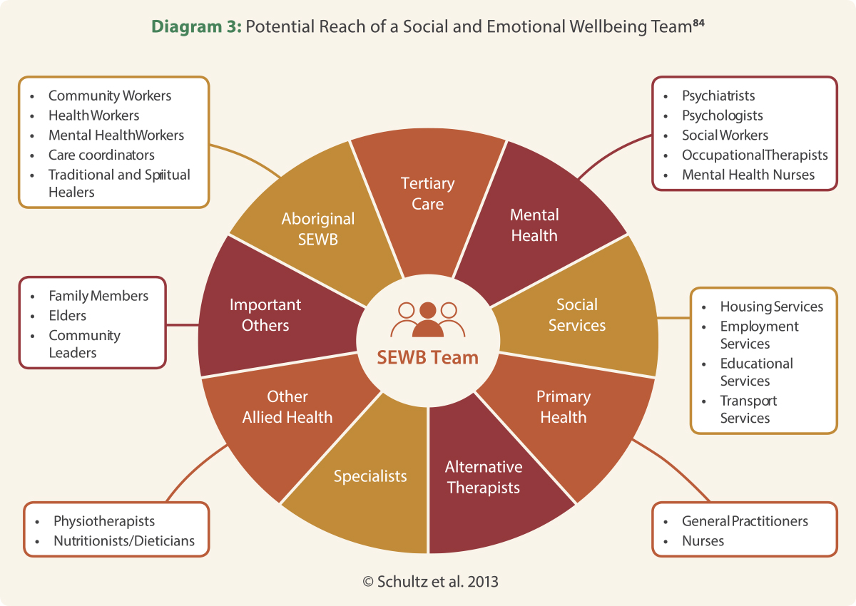 Diagram 3: Potential Reach of a Social and Emotional Wellbeing Team