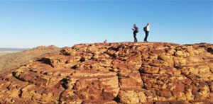 NIAA Staff at Alice Springs on a Jawun secondment