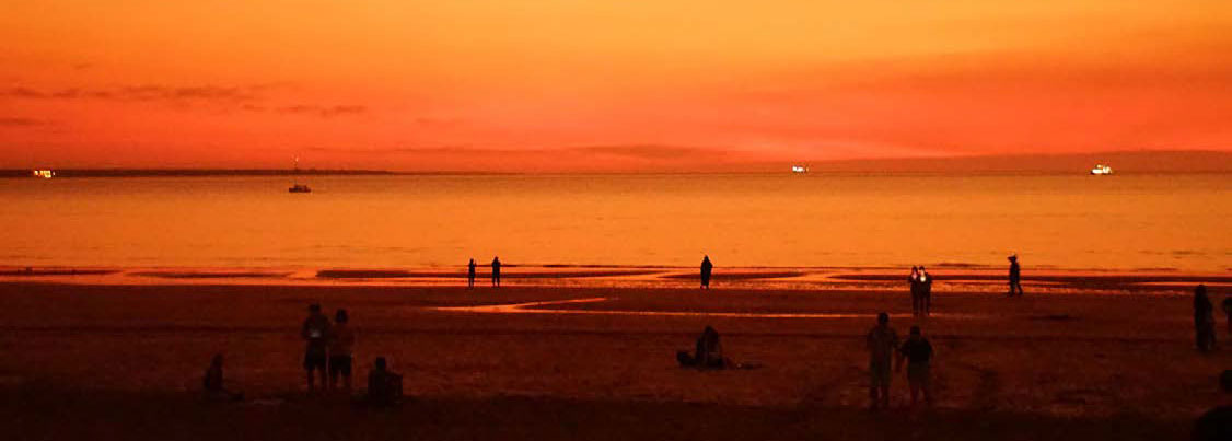 Mindil Beach, Darwin, Northern Territory at sunset