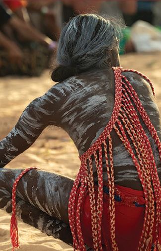 First Nations person at Garma Festival