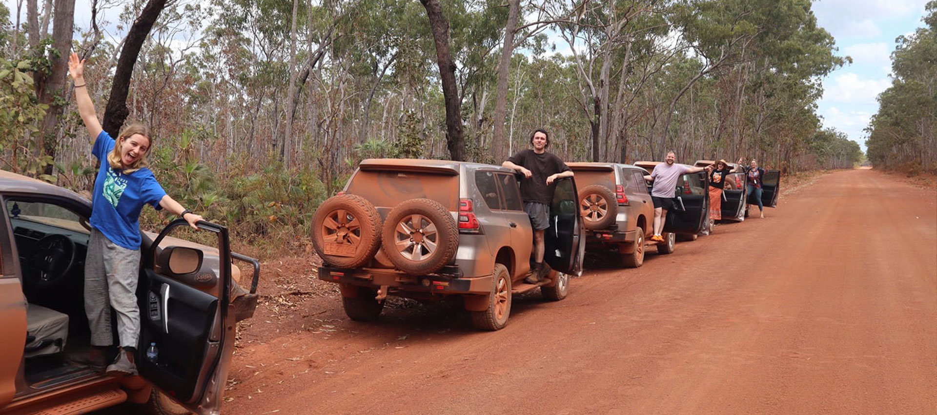 NIAA staff on their way to Garma Festival 2023, East Arnhem Land, Northern Territory