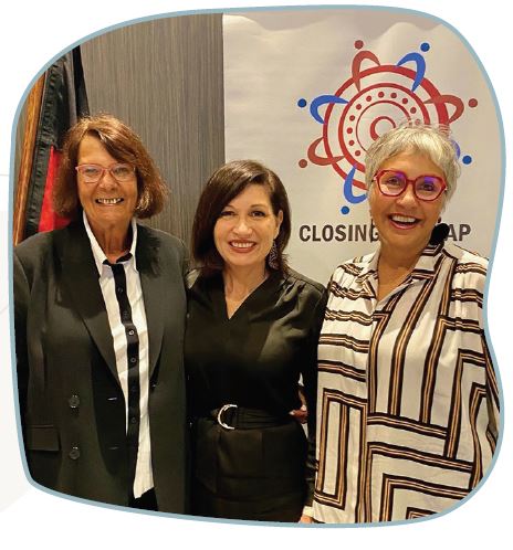 Pat Turner, Leeanne Enoch and Jody Broun