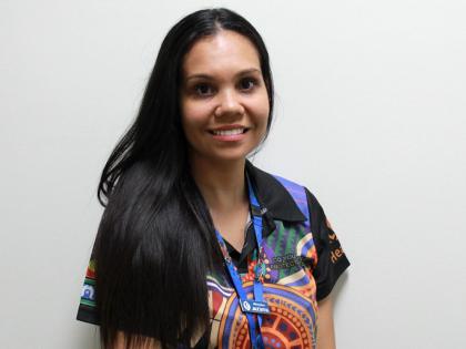 Jaucintha Iles, a nurse at the local clinic, is committed to improving the lives of those in people living in Rockhampton, Queensland. 