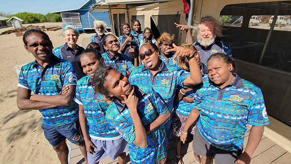 Wuyagiba Bush Hub students and leaders