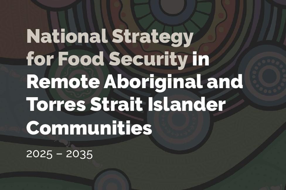 National Strategy for Food Security in Remote Aboriginal and Torres Strait Islander Communities 2025-2035