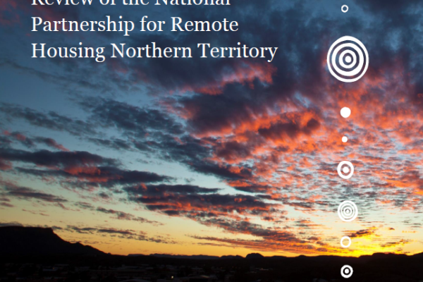 Review of the National Partnership for Remote Housing Northern Territory June 2023