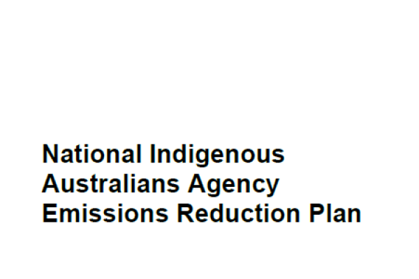 NIAA Emissions Reduction Plan cover