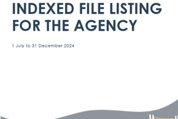 File List cover for July to December 2024