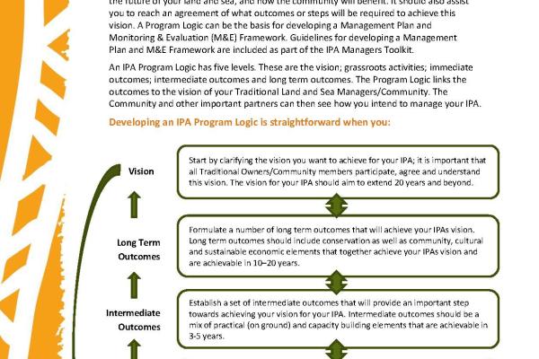 IPA Programme Logic guidelines - Fact sheet