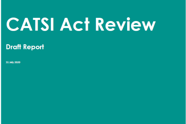 CATSI Act Review Draft Report
