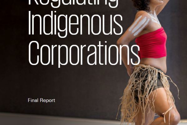 Regulating Indigenous Corporations - Final Report