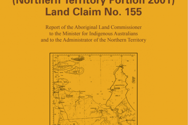 Wulna (Northern Territory Portion 2001) Land Claim No. 155 Report