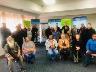Wreck Bay Caring for Country Rangers workshop. Photo: © Wreck Bay Aboriginal Community Council