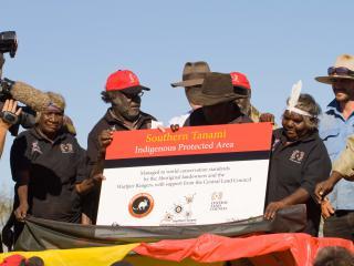Southern Tanami IPA dedication. Photo: © Central Land Council