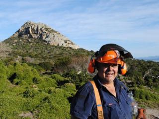 Tasmanian Aboriginal Centre Ranger. Photo: © Tasmanian Aboriginal Corporation