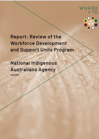 Report front page cover