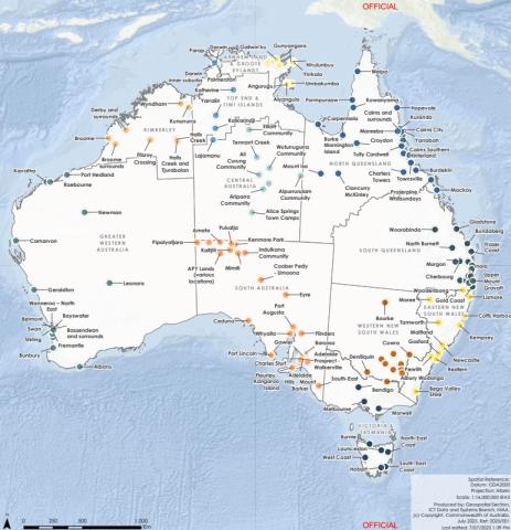 ISEP Map