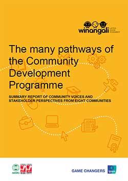 The many pathways of the Community Development Programme