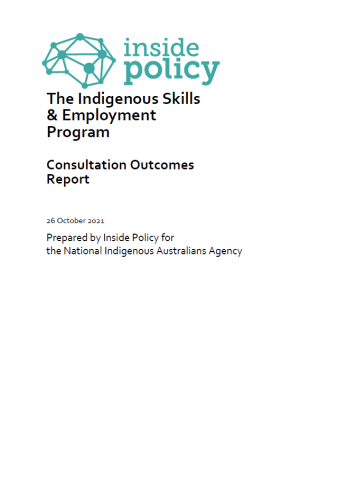 ISEP Consultations and Discussion Paper Findings Report