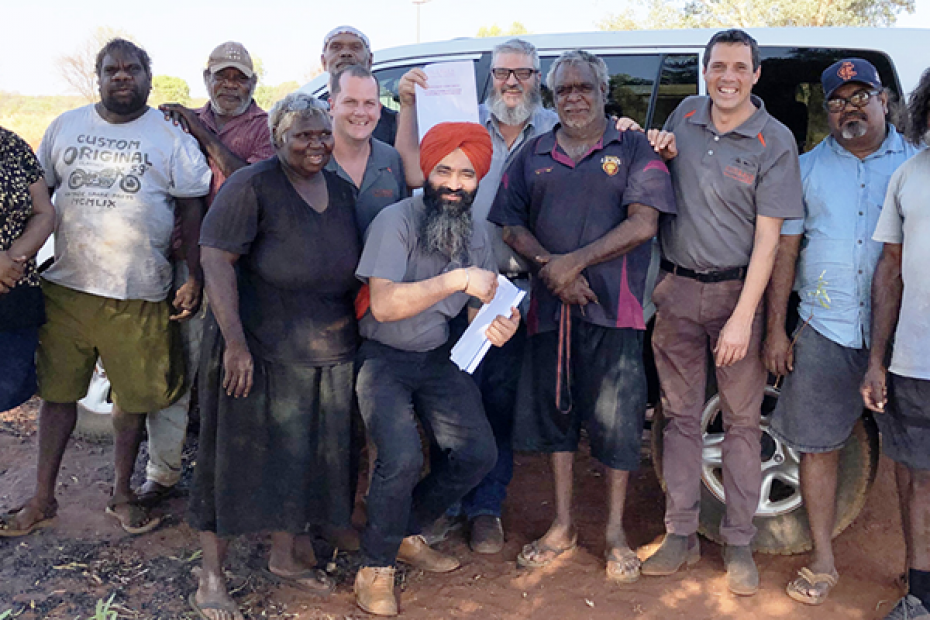image of group of indigenous workers